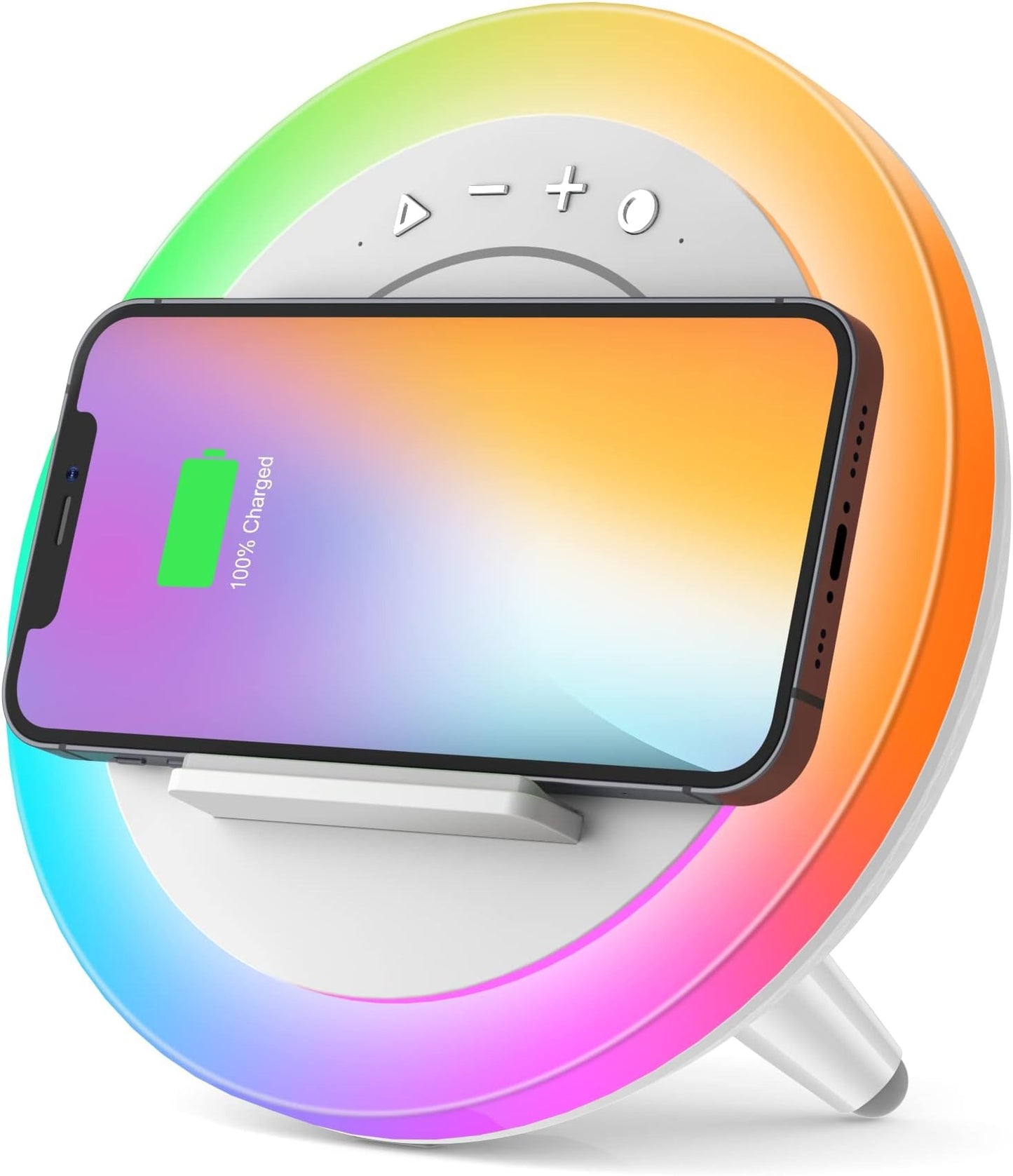 Digital Led Wireless Charger Speaker