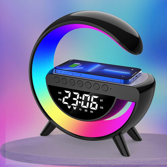 Digital Led Wireless Charger Speaker